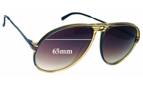 Sunglass Fix Replacement Lenses for Carrera 5586 - 65mm Wide 