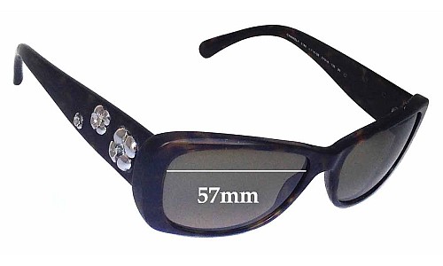 Sunglass Fix Lentilles de Remplacement pour Chanel 5186 - 57mm Wide 