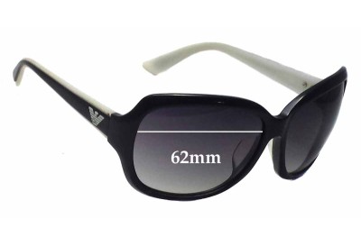 Emporio Armani Unknown Model Replacement Lenses 62mm wide 
