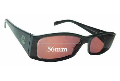 Gucci GG2523/S Replacement Lenses 56mm wide 