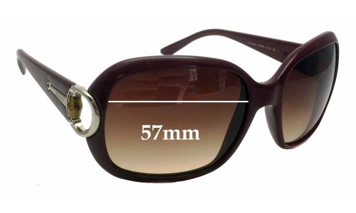 Sunglass Fix Replacement Lenses for Gucci GG3132/S - 57mm Wide 