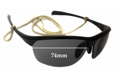 Maui Jim MJ428 Middles Replacement Lenses 74mm wide 