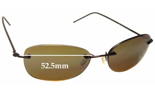 Sunglass Fix Replacement Lenses for Maui Jim MJ719 Nene - 52mm Wide 
