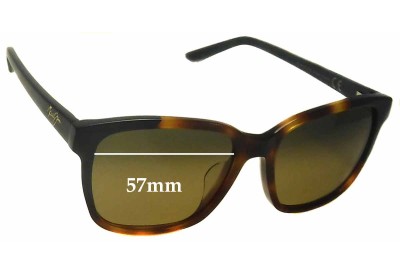 Maui Jim MJ726 Moonbow Replacement Lenses 57mm wide 