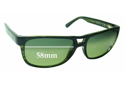 Maui Jim MJ267 Waterways Replacement Lenses 58mm wide 