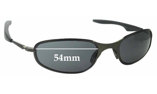 Oakley A-Wire 2.0 Thick Replacement Lenses 54mm wide 