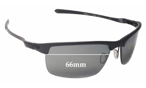 Sunglass Fix Replacement Lenses for Oakley Carbon Blade OO9174 - 66mm Wide 