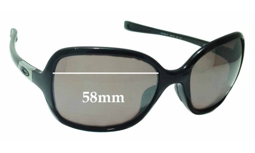 Sunglass Fix Replacement Lenses for Oakley Obsessed OO9192 - 58mm Wide 