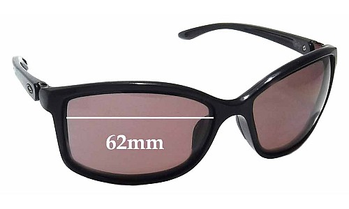 Sunglass Fix Replacement Lenses for Oakley Step Up OO9292 - 62mm Wide 
