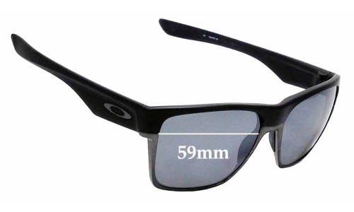 Oakley TwoFace XL OO9350 Replacement Lenses 59mm wide 
