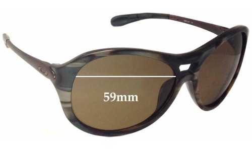 Sunglass Fix Replacement Lenses for Oakley Vacancy OO2014 - 59mm Wide 