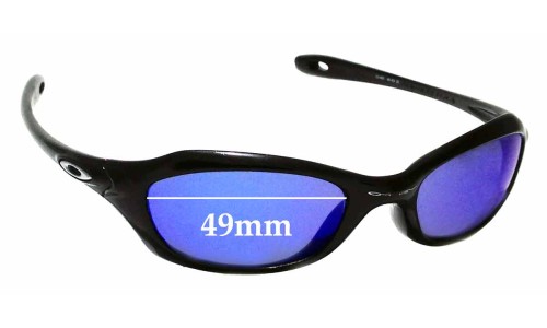 Sunglass Fix Replacement Lenses for Oakley Fives XS - 49mm Wide 