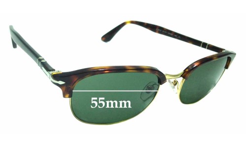 Sunglass Fix Replacement Lenses for Persol 8139-S - 55mm Wide 
