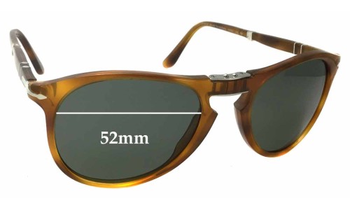 Sunglass Fix Replacement Lenses for Persol 9714-S - 52mm Wide 