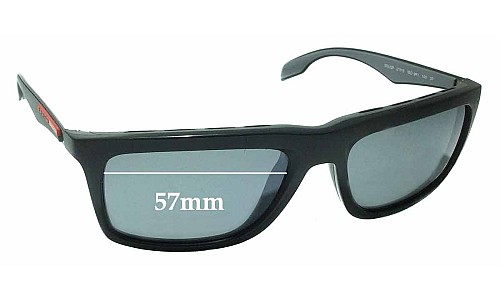 Sunglass Fix Replacement Lenses for Prada SPS02P & PS02PS - 57mm Wide 
