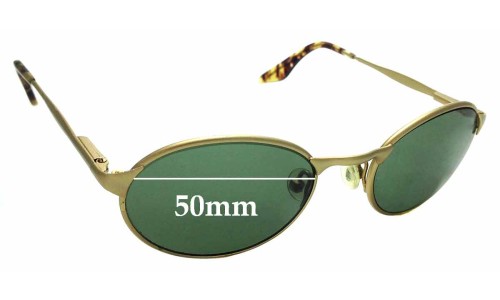 Sunglass Fix Replacement Lenses for Ray Ban B&L W2840 - 50mm Wide 