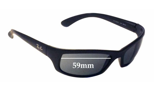 Ray Ban RAJ1554AA Replacement Lenses 59mm wide 