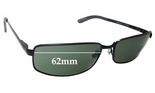 Sunglass Fix Replacement Lenses for Ray Ban RAM2062AA - 62mm Wide 