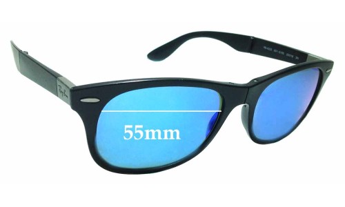 Sunglass Fix Replacement Lenses for Ray Ban RB4223 - 55mm Wide 