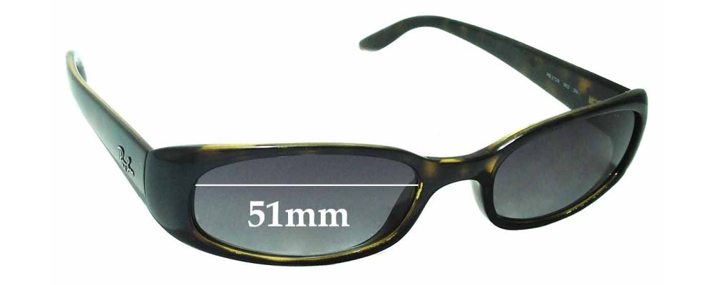 Ray Ban RB2129 Replacement Lenses 51mm 