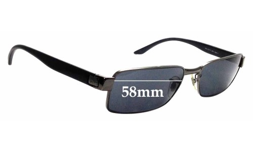 Sunglass Fix Replacement Lenses for Ray Ban RB3272 - 58mm Wide 