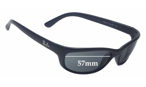 Sunglass Fix Replacement Lenses for Ray Ban RB4115 - 57mm Wide 