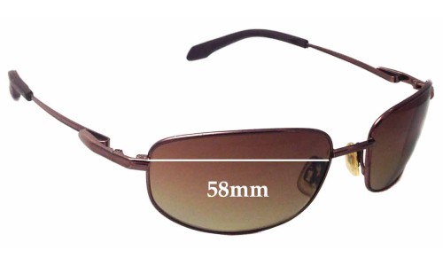 Sunglass Fix Replacement Lenses for Serengeti Drivers - 58mm Wide 