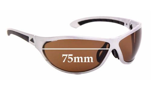 Adidas A141 Elevation Pro Replacement Lenses 75mm wide 