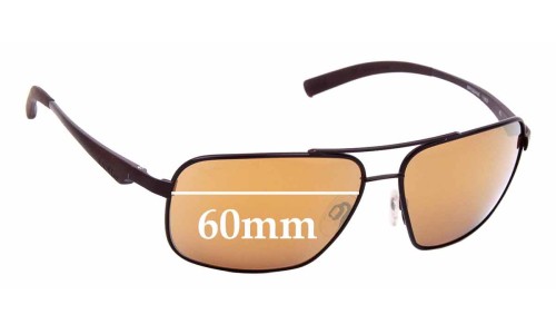 Sunglass Fix Replacement Lenses for Bolle Brisbane - 60mm Wide 