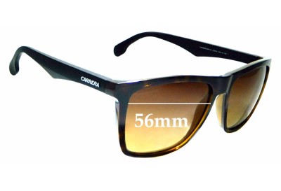 Carrera 5041/S Replacement Lenses 56mm wide 