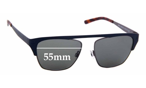 Sunglass Fix Lentilles de Remplacement pour Derek Cardigan SpitFire  - 55mm Wide 