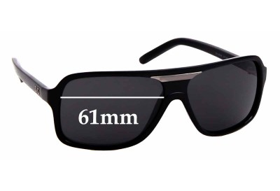 Dolce & Gabbana DG8068 Replacement Lenses 61mm wide 