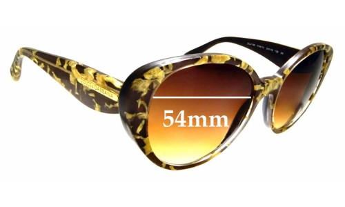 Sunglass Fix Replacement Lenses for Dolce & Gabbana DG4198 - 54mm Wide 