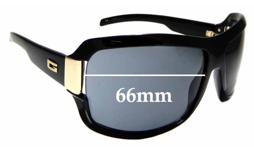 Sunglass Fix Lentilles de Remplacement pour Gucci GG1510/N/S - 66mm Wide 