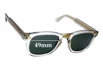 Gucci GG0182/S Replacement Lenses 49mm wide 