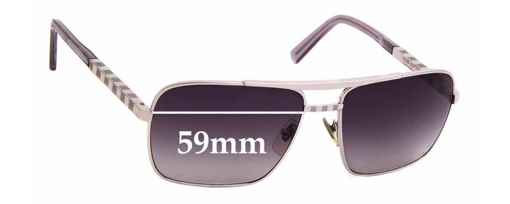 Louis VUITTON Pair of Attitude sunglasses, aviator styl…
