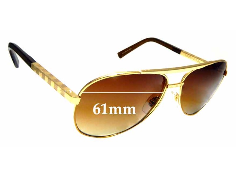 Louis Vuitton Z0361U Enigum GM Gradation Lens Sunglasses 58 14 140