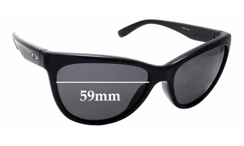 Sunglass Fix Replacement Lenses for Oakley Fringe OO9124 - 59mm Wide 