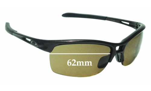 Sunglass Fix Replacement Lenses for Oakley RPM Squared OO9205 - 62mm Wide 