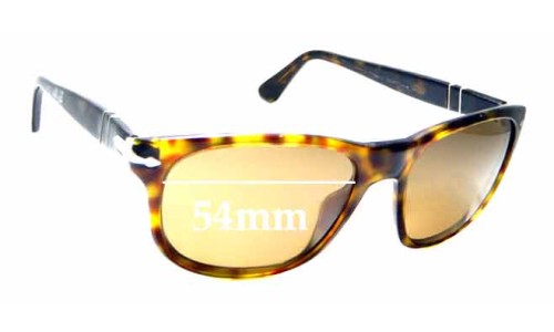 Persol 2989-S Replacement Lenses 54mm wide 