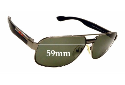 Prada SPS54M & PS54MS Replacement Lenses 59mm wide 