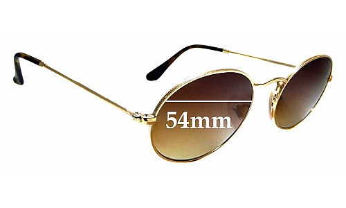 Sunglass Fix Replacement Lenses for Ray Ban RB3547-N - 54mm Wide 