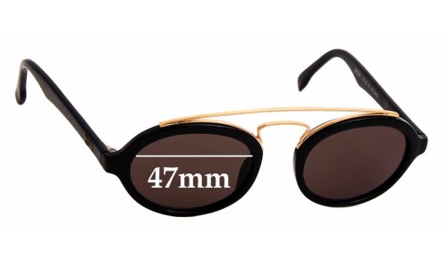 Sunglass Fix Replacement Lenses for Ray Ban B&L W0940 Gatsby Style 6 - 47mm Wide 