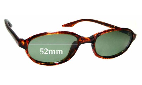 Sunglass Fix Replacement Lenses for Ray Ban B&L W2838 - 52mm Wide 