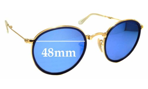 Sunglass Fix Replacement Lenses for Ray Ban RB3517 - 48mm Wide 