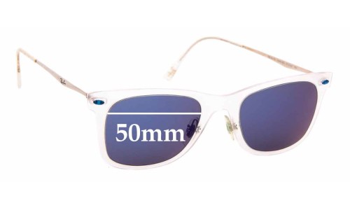 Sunglass Fix Replacement Lenses for Ray Ban RB4210 LightRay  - 50mm Wide 