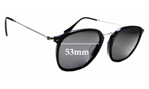 Sunglass Fix Replacement Lenses for Ray Ban RB2448-N-F - 53mm Wide 