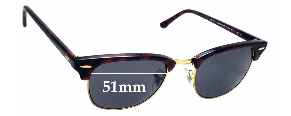 ray ban clubmaster lens replacement
