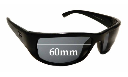 Sunglass Fix Replacement Lenses for Ray Ban RB4176 - 60mm Wide 