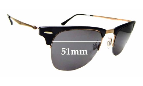 Ray Ban RB8056 Replacement Lenses 51mm wide 